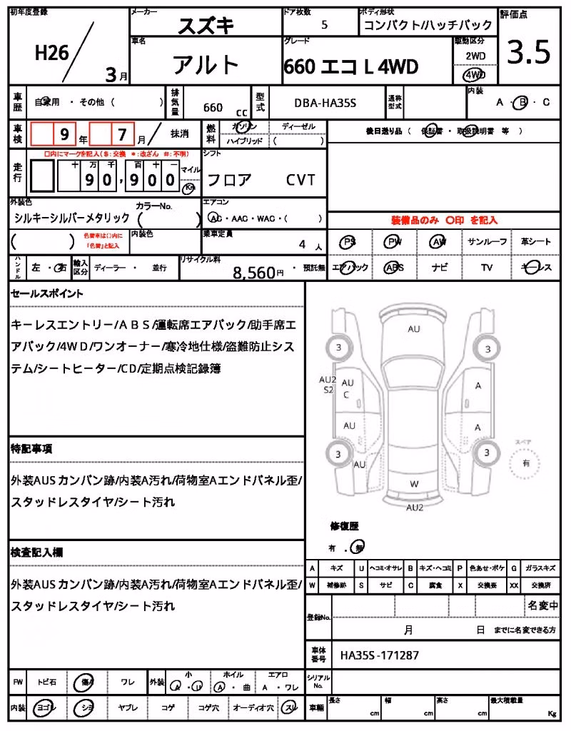 SUZUKI ALTO