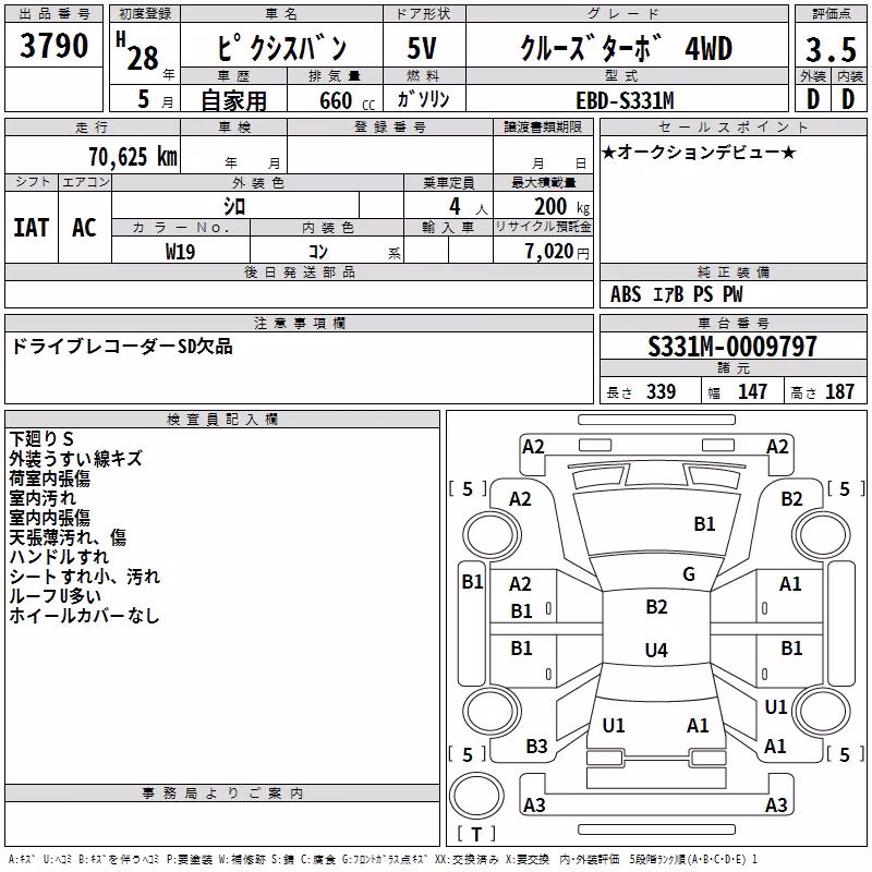 TOYOTA PIXIS VAN