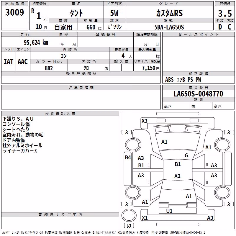 DAIHATSU TANTO