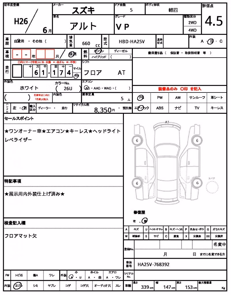 SUZUKI ALTO