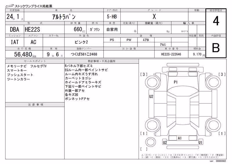 SUZUKI ALTO LAPIN