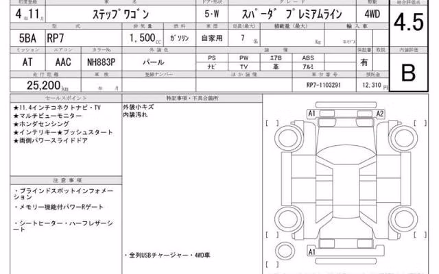 HONDA STEPWGN