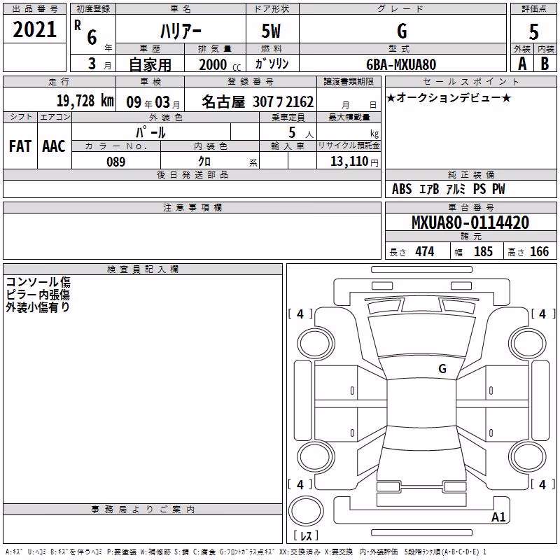 TOYOTA HARRIER