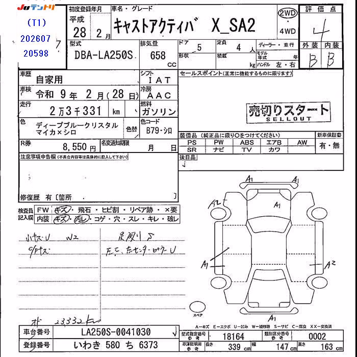 DAIHATSU CAST