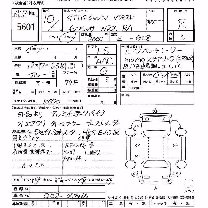 SUBARU IMPREZA