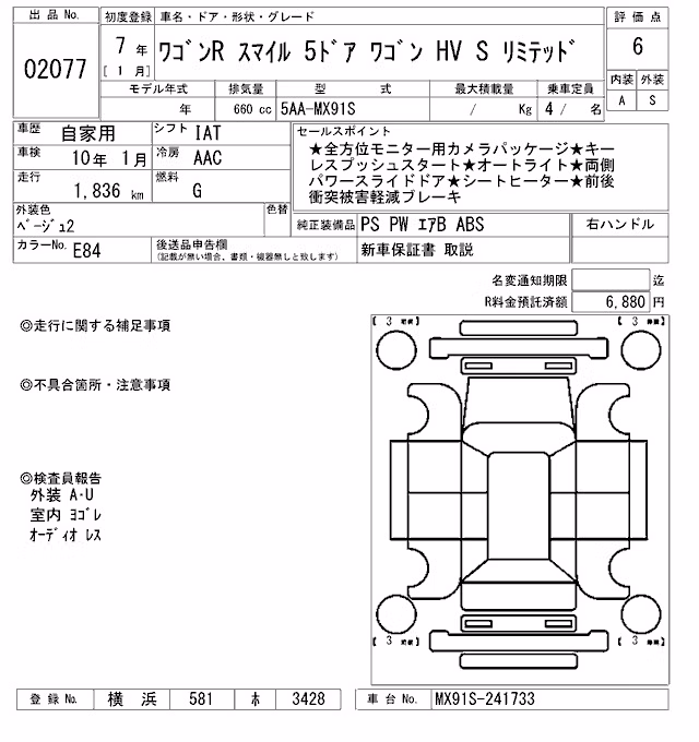 SUZUKI WAGON R SMILE