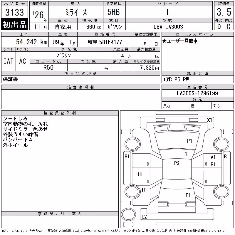 DAIHATSU MIRA E:S