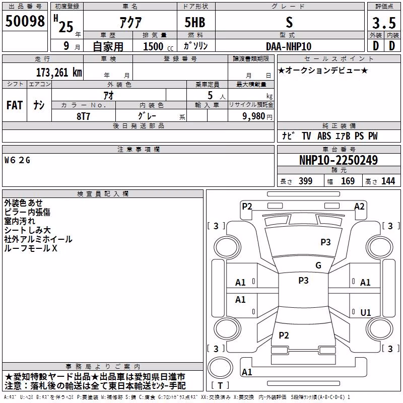 TOYOTA AQUA