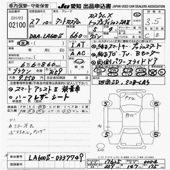 DAIHATSU TANTO