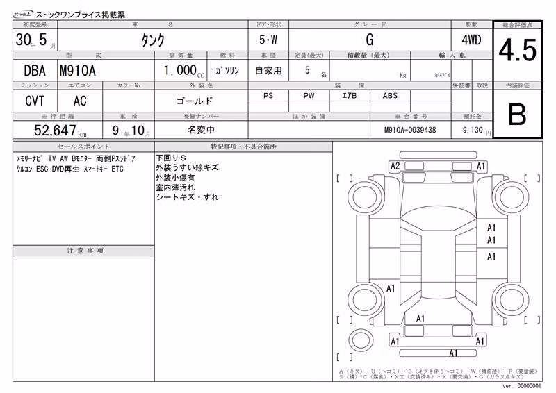 TOYOTA TANK