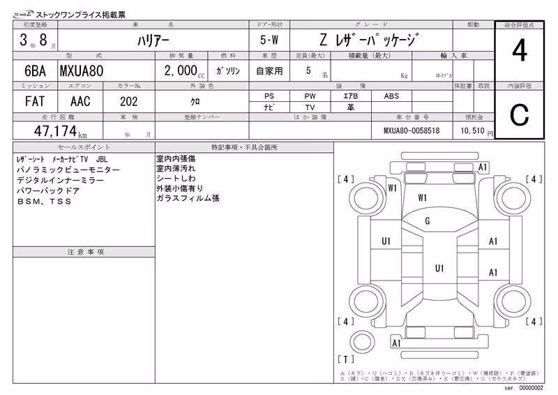 TOYOTA HARRIER