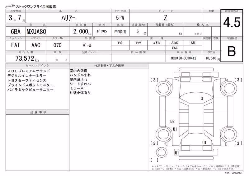 TOYOTA HARRIER