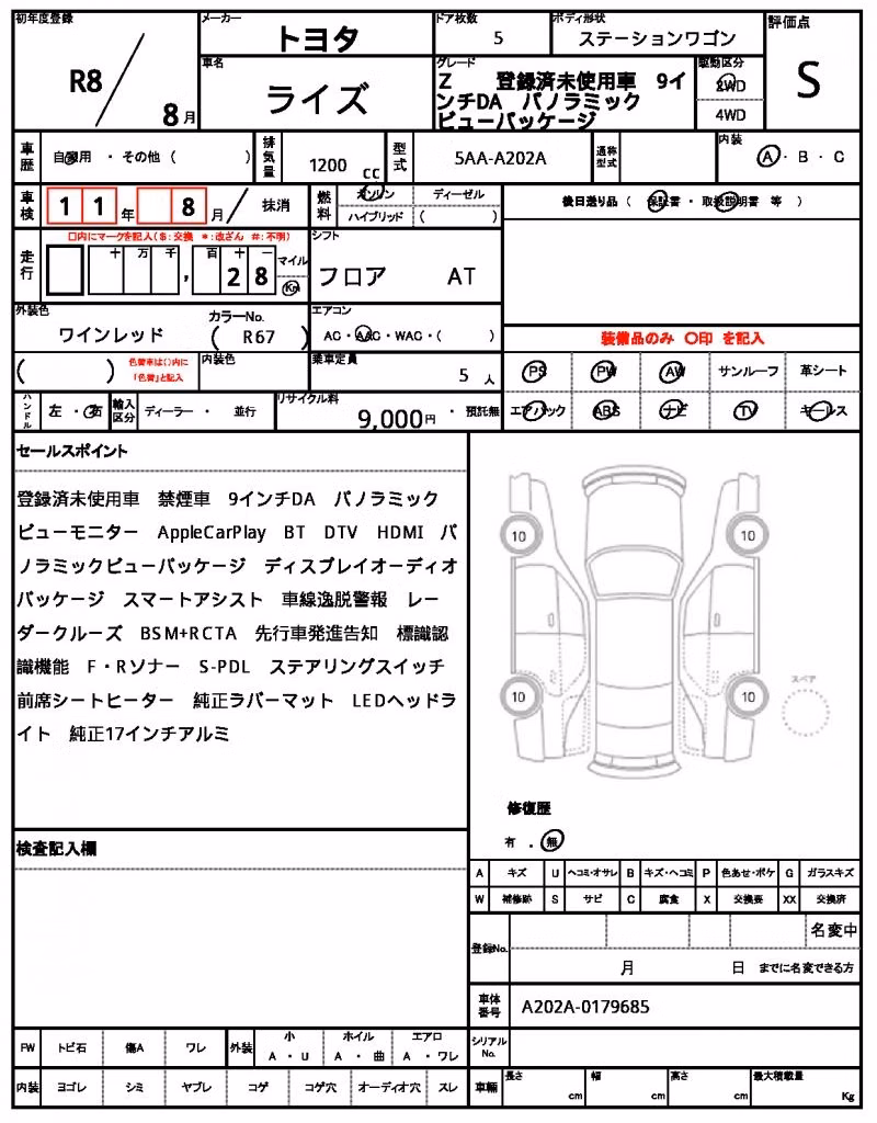TOYOTA RAIZE