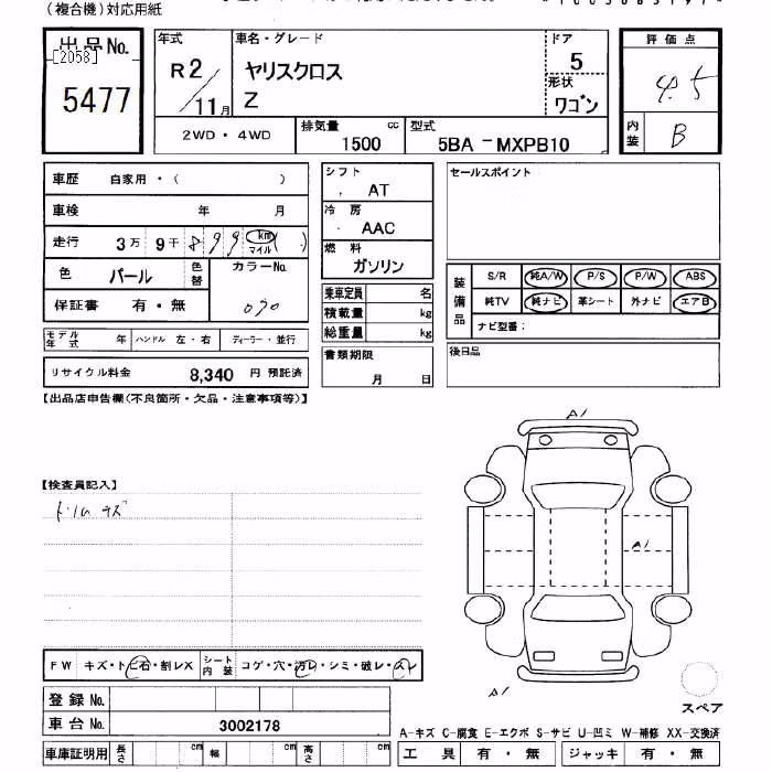 TOYOTA YARIS CROSS