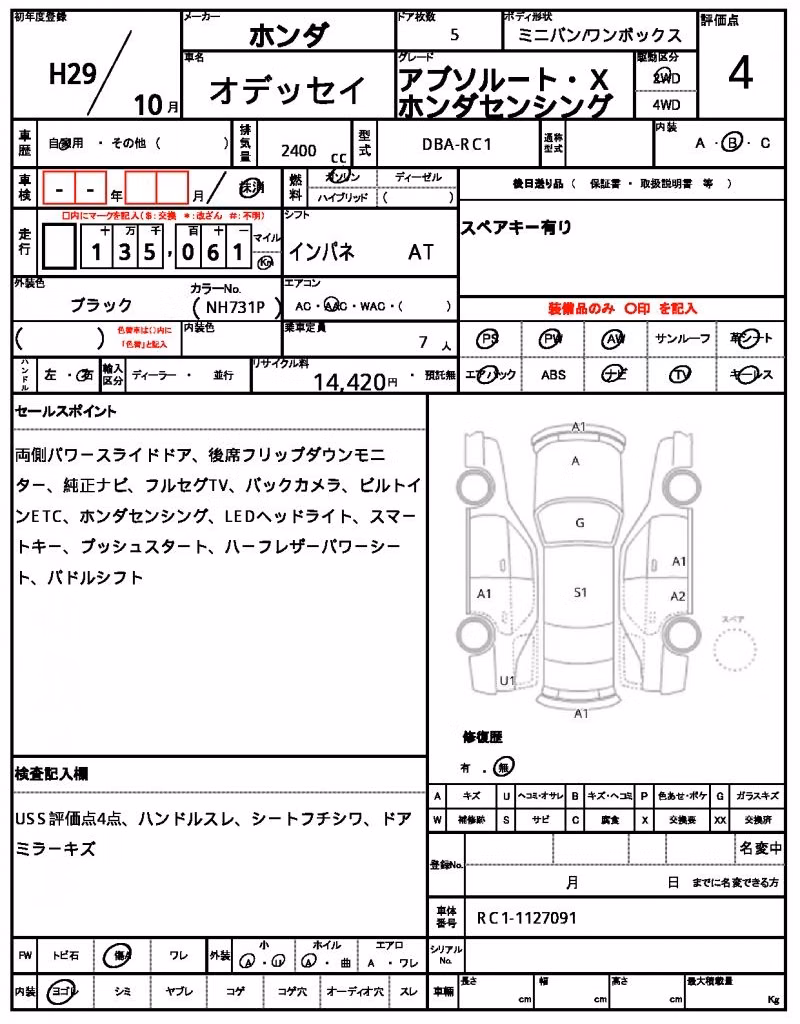 HONDA ODYSSEY