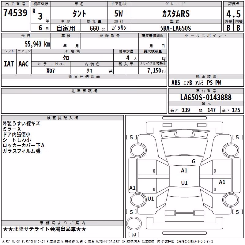 DAIHATSU TANTO