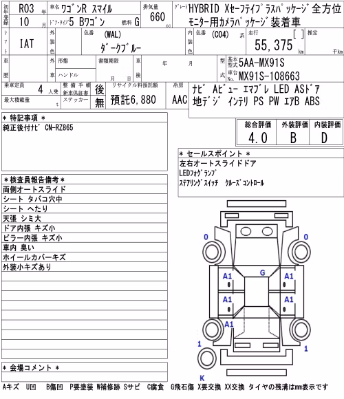 SUZUKI WAGON R SMILE