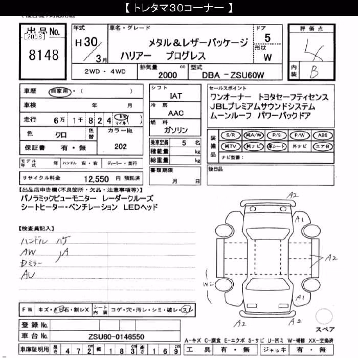 TOYOTA HARRIER