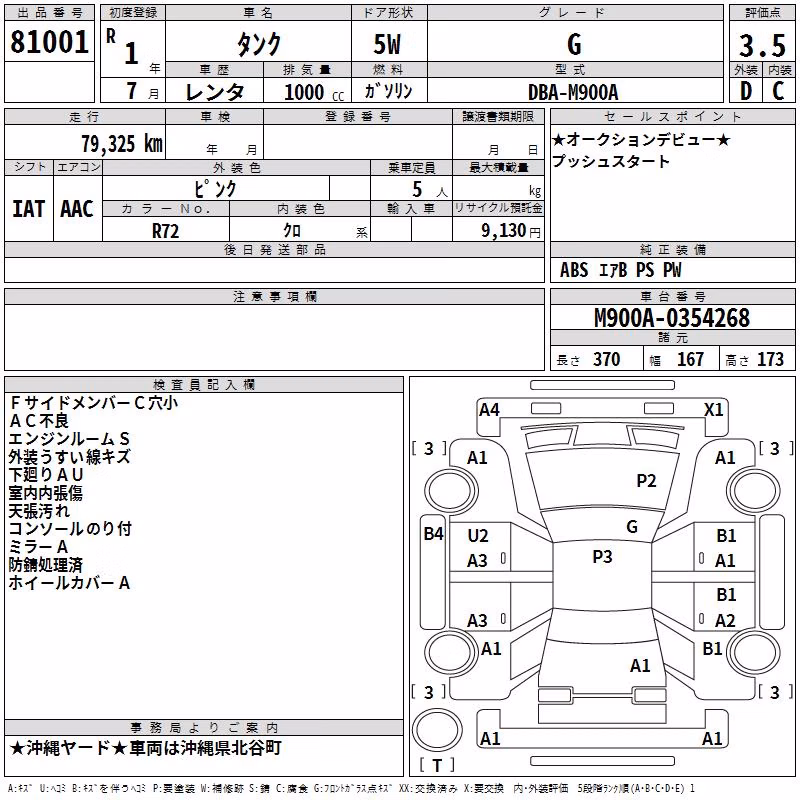 TOYOTA TANK