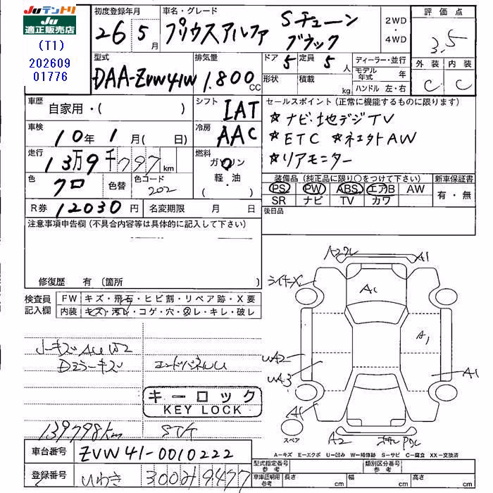 TOYOTA PRIUS ALPHA