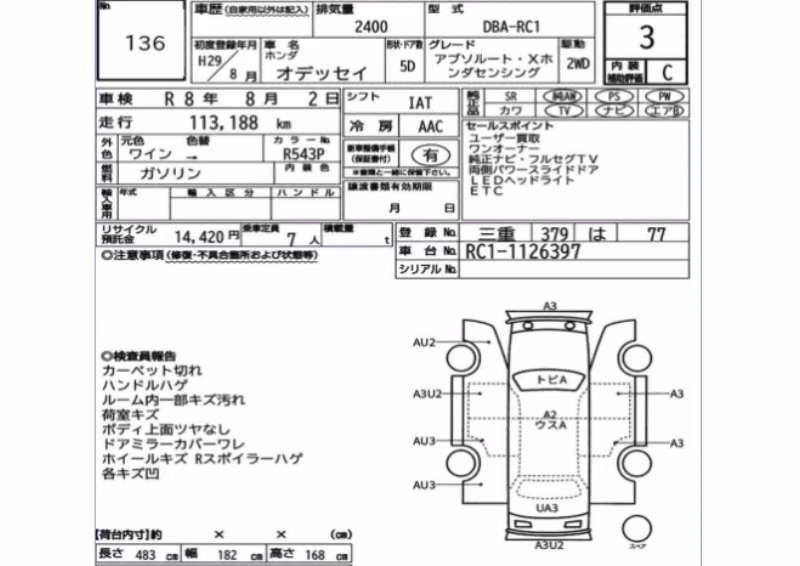 HONDA ODYSSEY