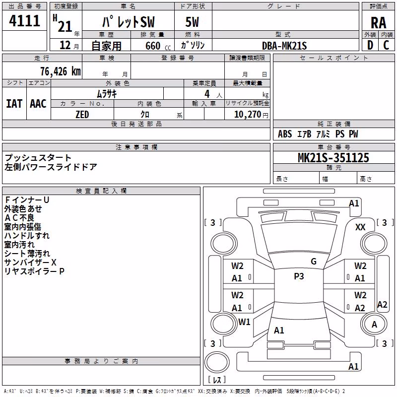 SUZUKI PALETTE