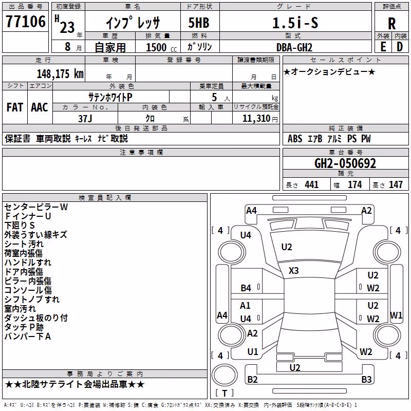 SUBARU IMPREZA