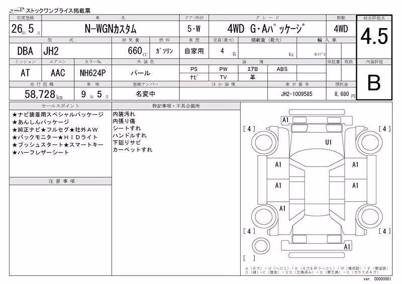 HONDA N-WGN