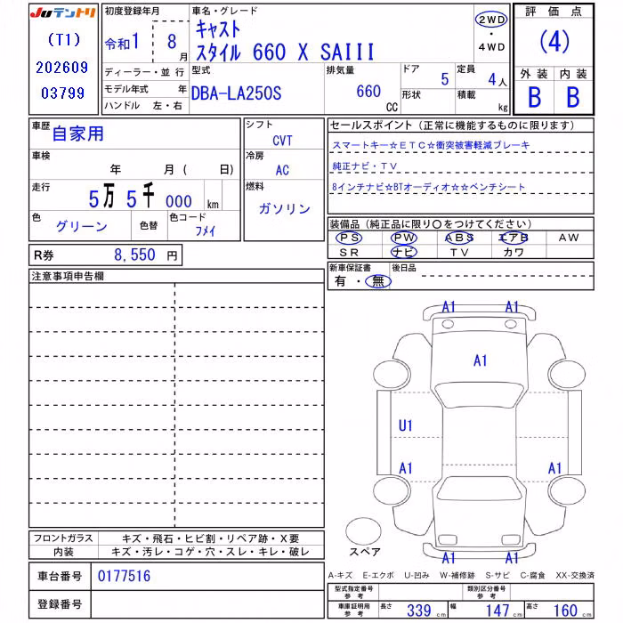 DAIHATSU CAST