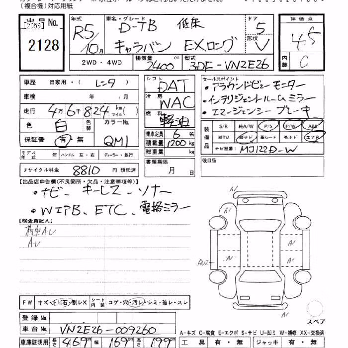 NISSAN CARAVAN