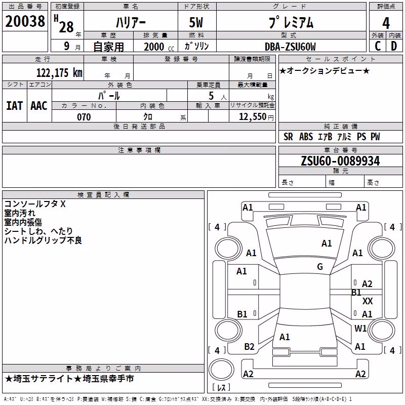 TOYOTA HARRIER