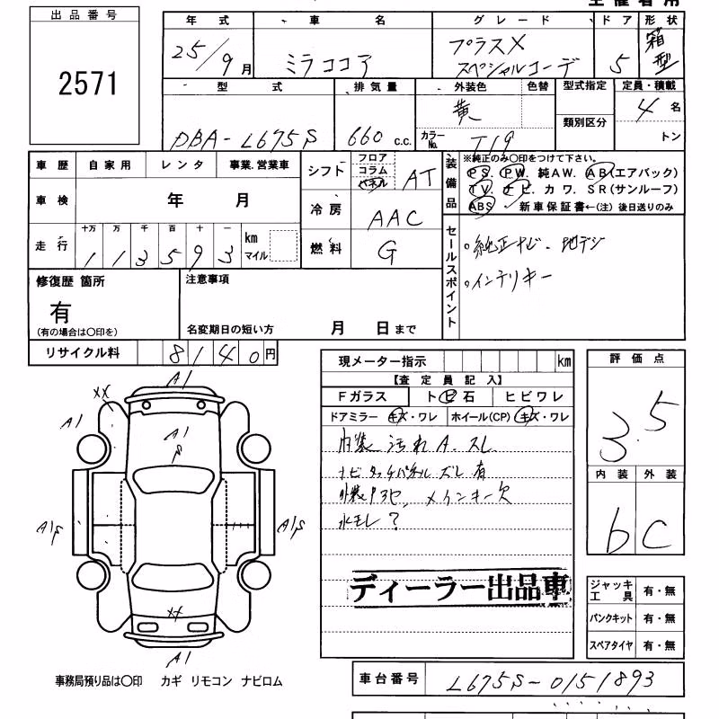 DAIHATSU MIRA COCOA