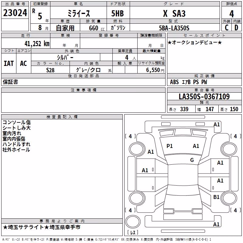 DAIHATSU MIRA E:S