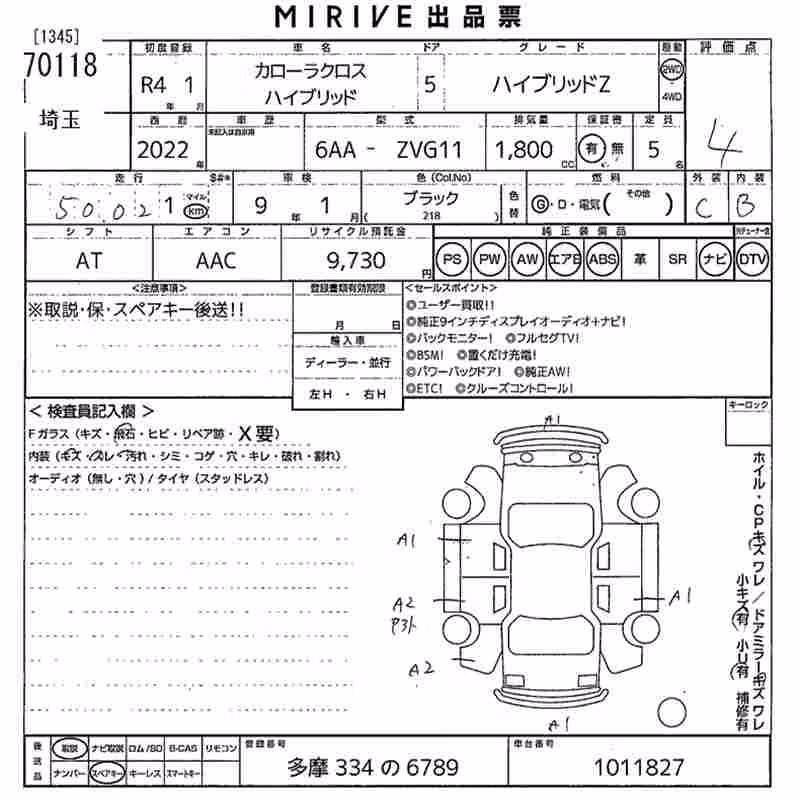 TOYOTA COROLLA CROSS
