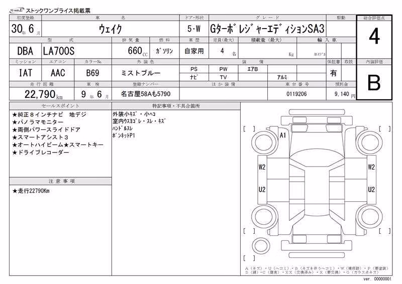 DAIHATSU WAKE
