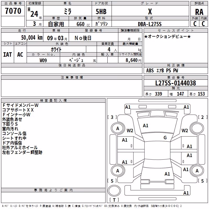 DAIHATSU MIRA