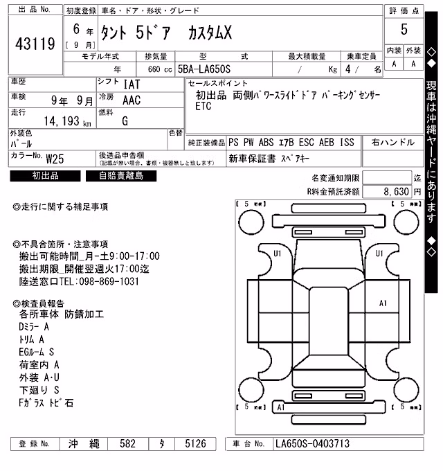 DAIHATSU TANTO