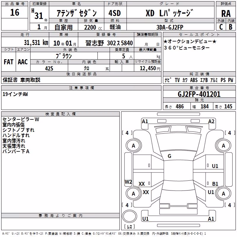 MAZDA ATENZA
