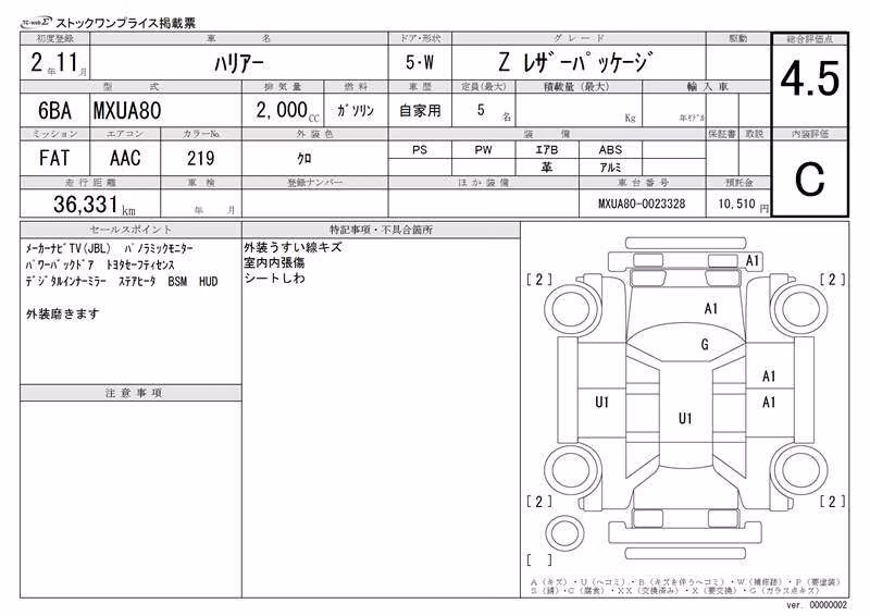 TOYOTA HARRIER