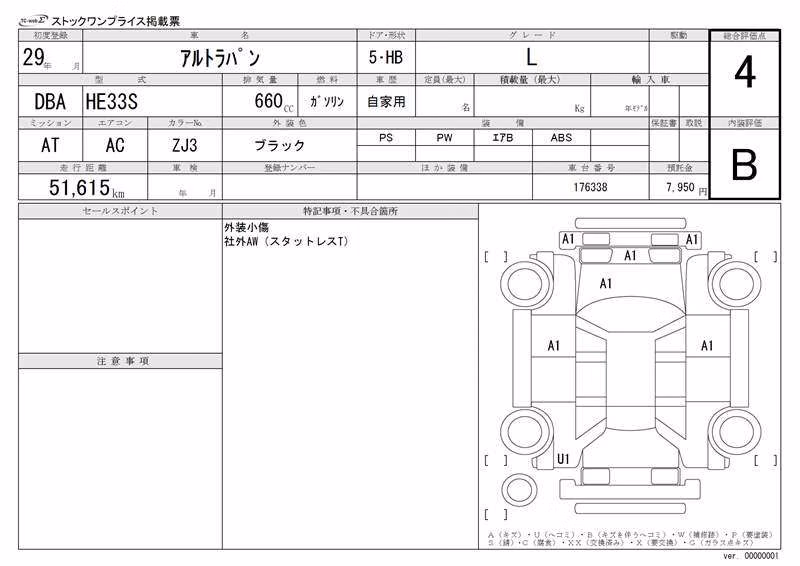 SUZUKI ALTO LAPIN