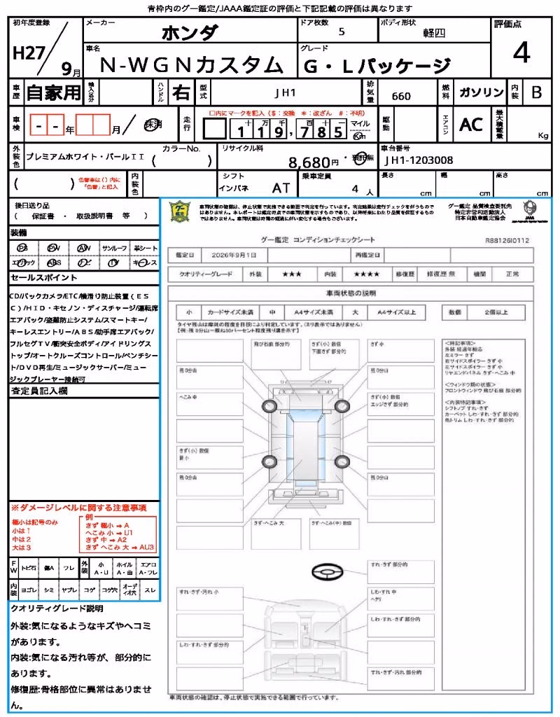 HONDA N-WGN