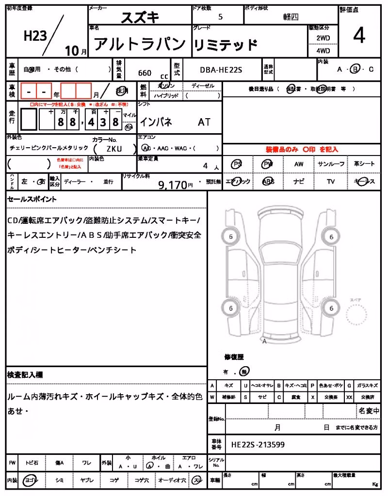 SUZUKI ALTO LAPIN