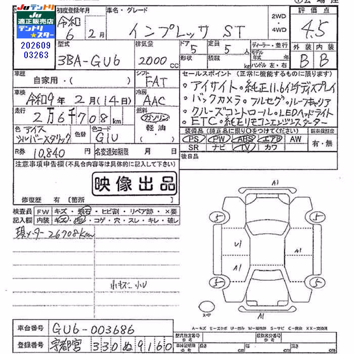 SUBARU IMPREZA