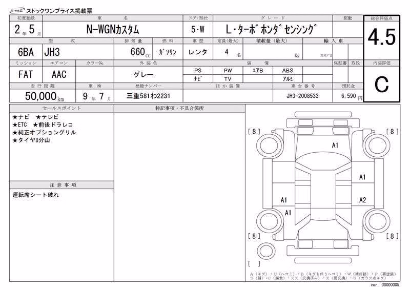 HONDA N-WGN