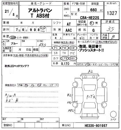 SUZUKI ALTO LAPIN
