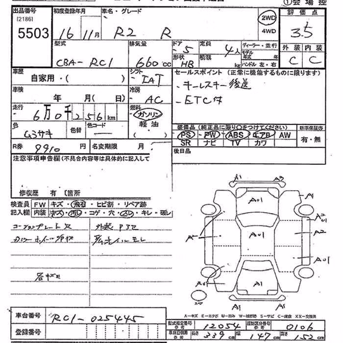 SUBARU R2
