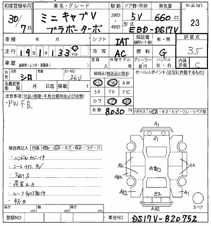 MITSUBISHI MINICAB