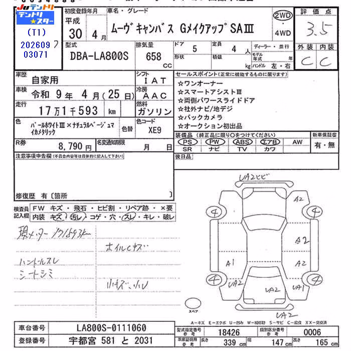 DAIHATSU MOVE CANBUS