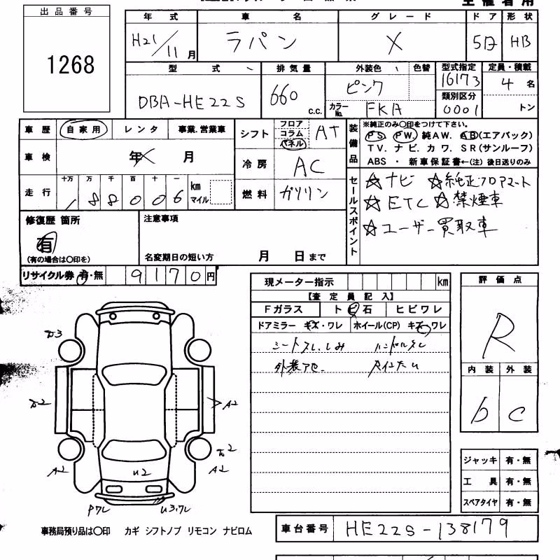 SUZUKI ALTO LAPIN