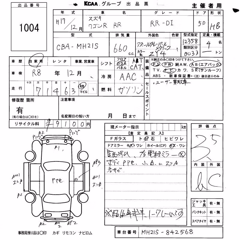 SUZUKI WAGON R